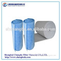 pre air filter media roll/non woven fabric filter media for air ventilation